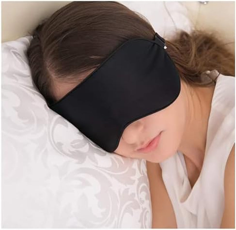 Natural Silk Sleep Mask Blindfold, Super-Smooth Eye Mask