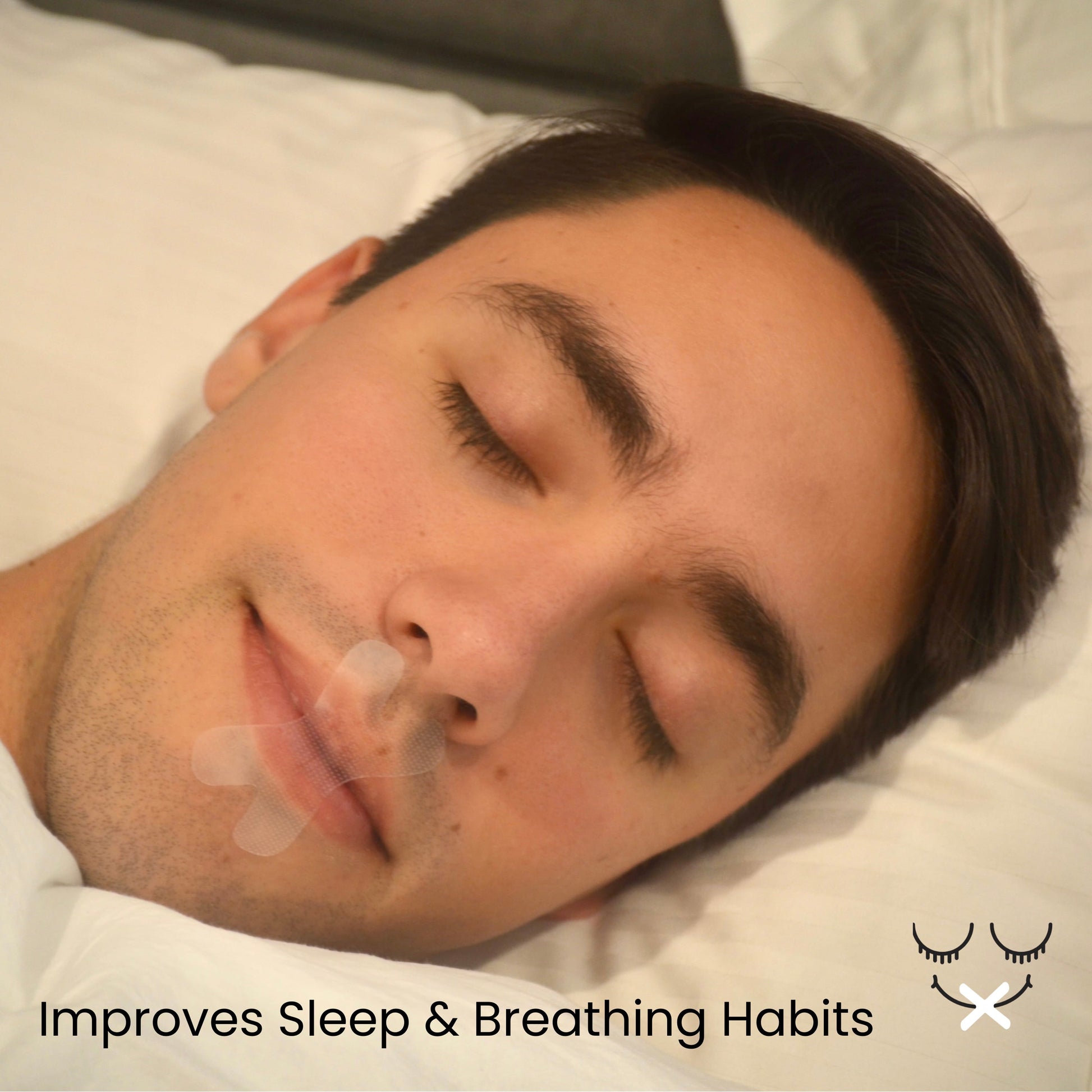 Snux Mouth Tape for Sleeping and Nasal Breathing - 120 Sleep Strips - anti Snoring