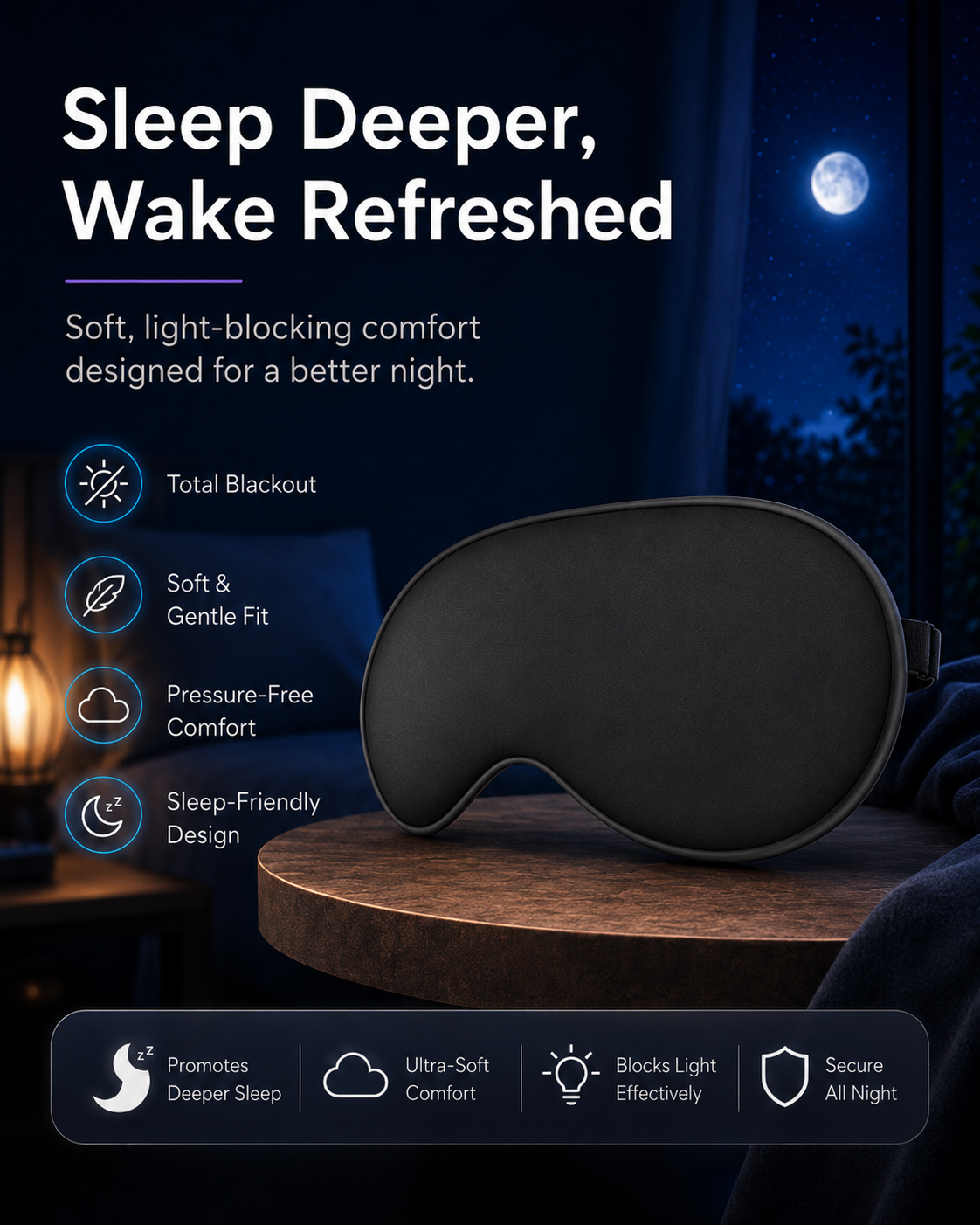 DreamCover™ Premium Sleep Mask