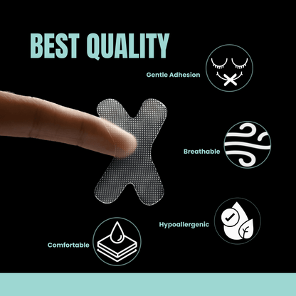 Snux Mouth Tape for Sleeping and Nasal Breathing - 120 Sleep Strips - anti Snoring